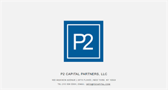 Desktop Screenshot of p2capital.com